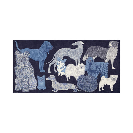 Toutou Scarf in Navy
