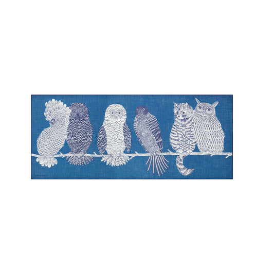 Chouette Scarf in Blue