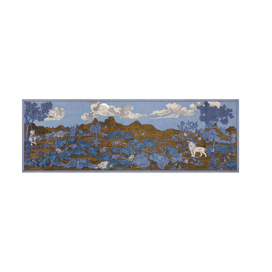 Histoire Scarf in Blue