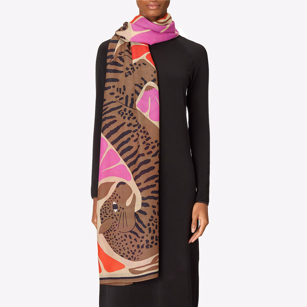 Panteo Scarf in Pink