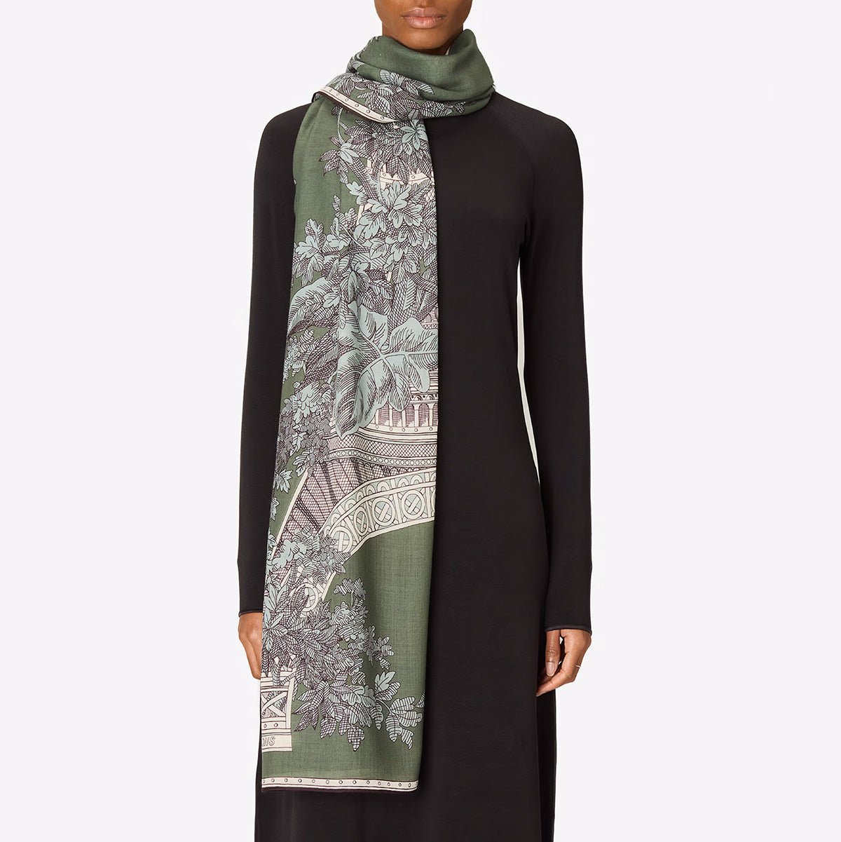 1889 Scarf in Khaki