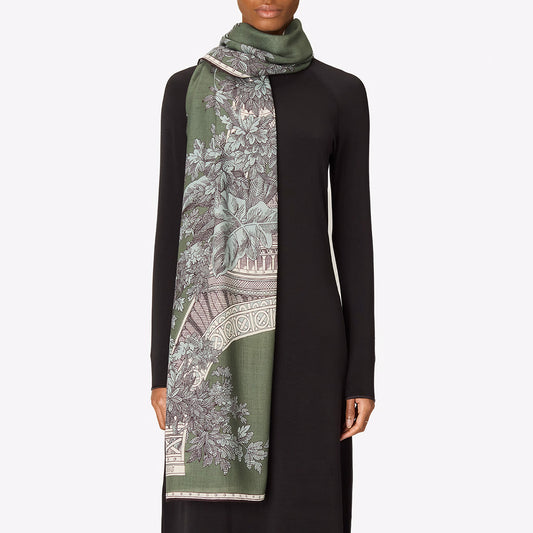 1889 Scarf in Khaki