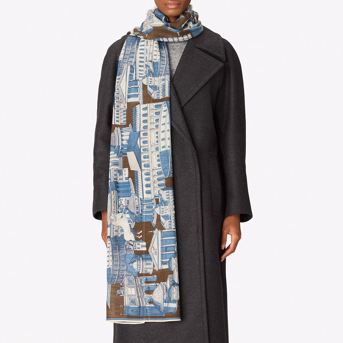 Roma Scarf in Khaki