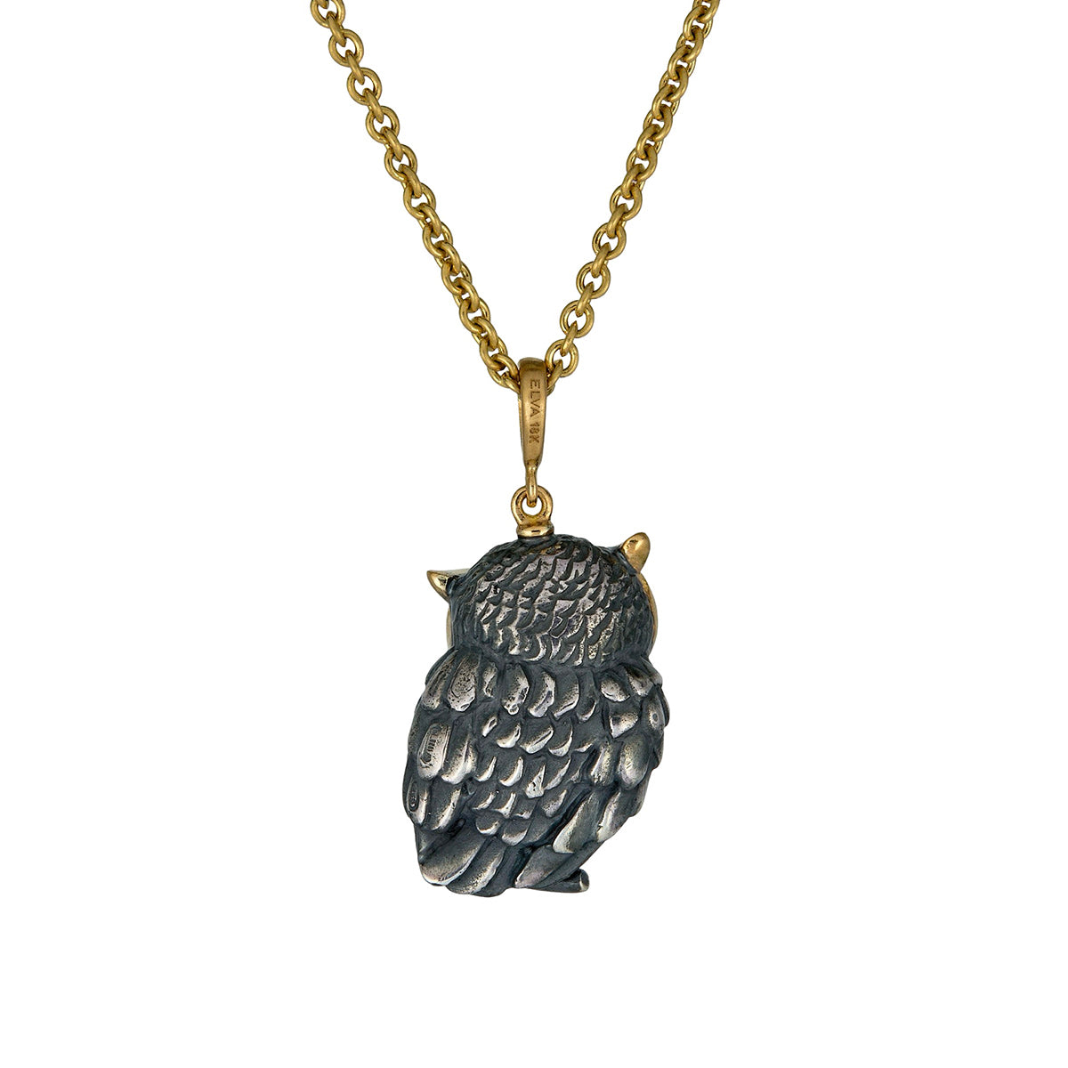 Gufo & Red Spinel Pendant