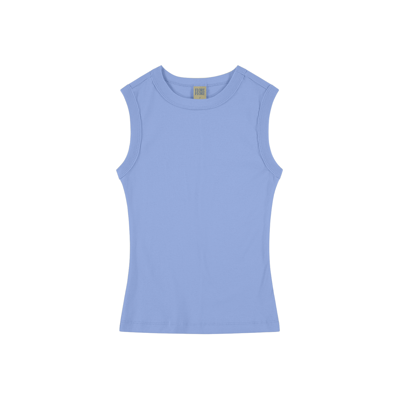 Esme Crew Tank Top in Baby Blue