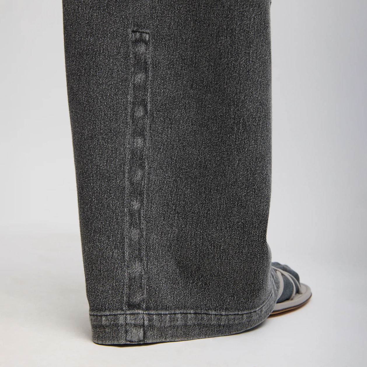 Knit Winslow Pant in Black Stretch Denim