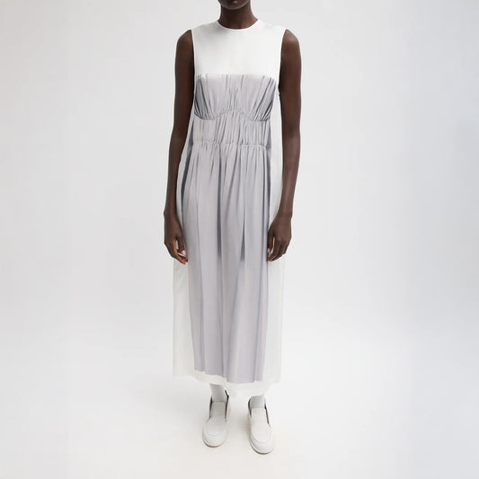 Trompe L'Oeil Dress in Black and White