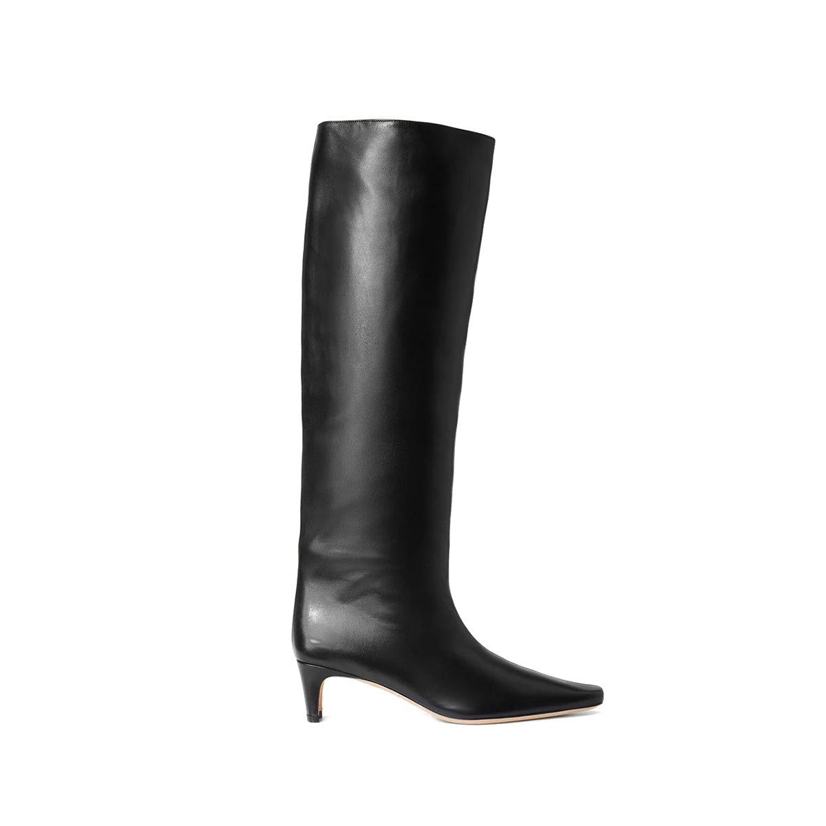 Wally Heeled Boot in Black