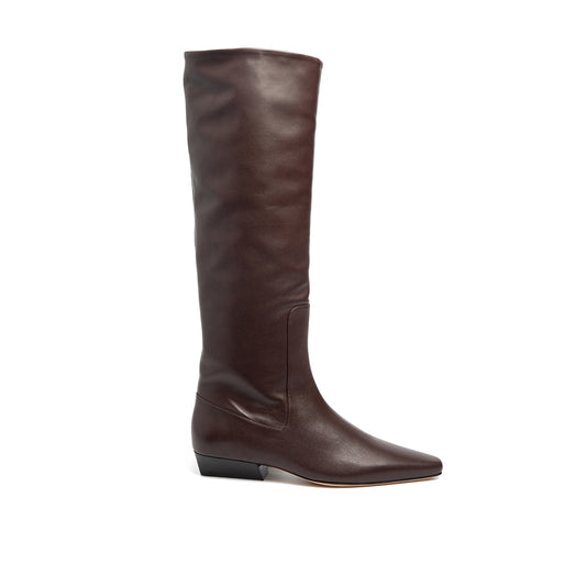 Wally Flat Boot in Espresso