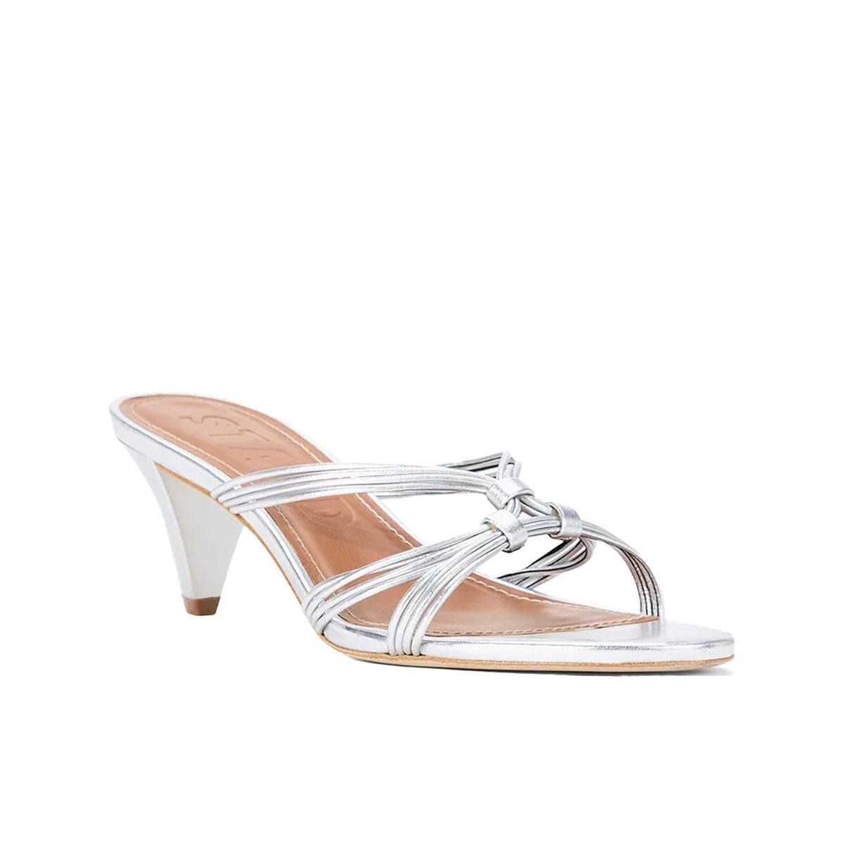 Carrie Mule in Silver