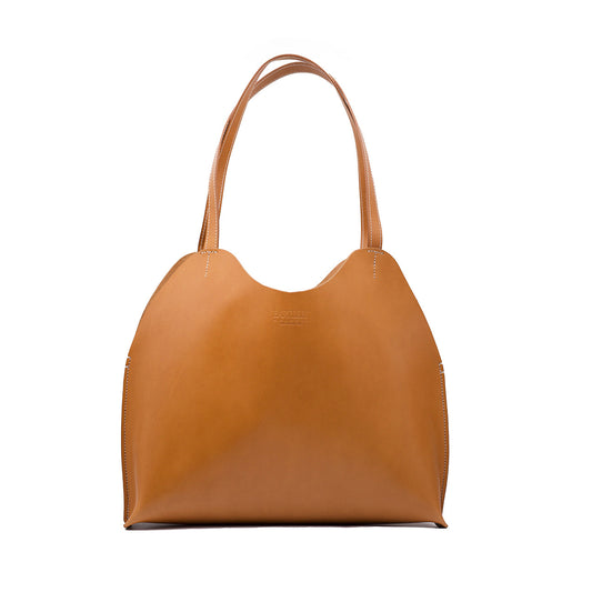 Freja Tote in Saddle