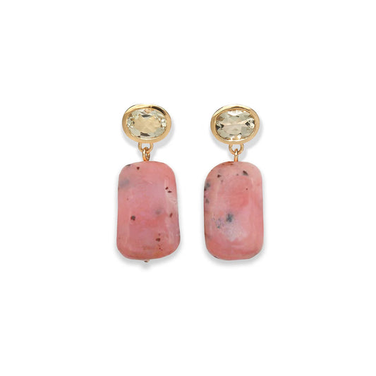 Rosado Earrings in Pink