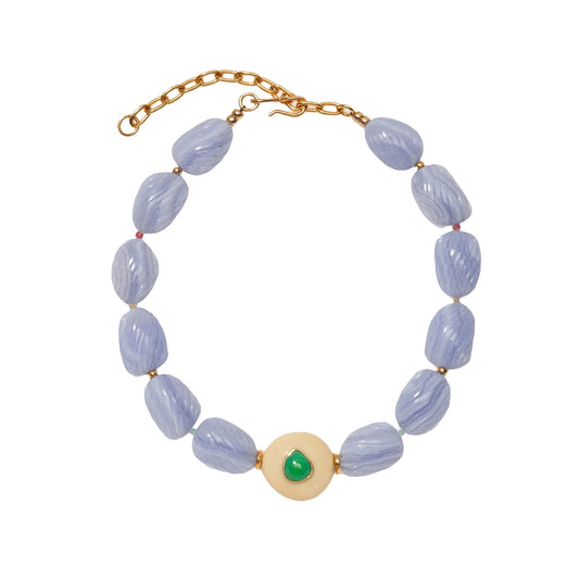 Andalusia Collar in Blue