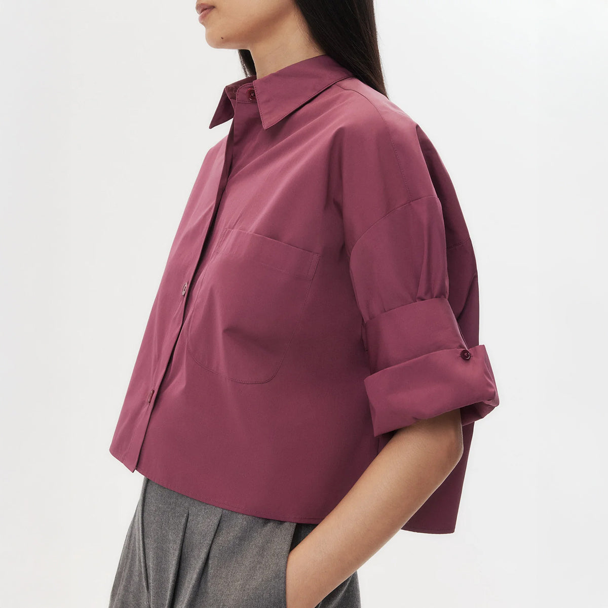 Next Ex Blouse in Crushed Violets