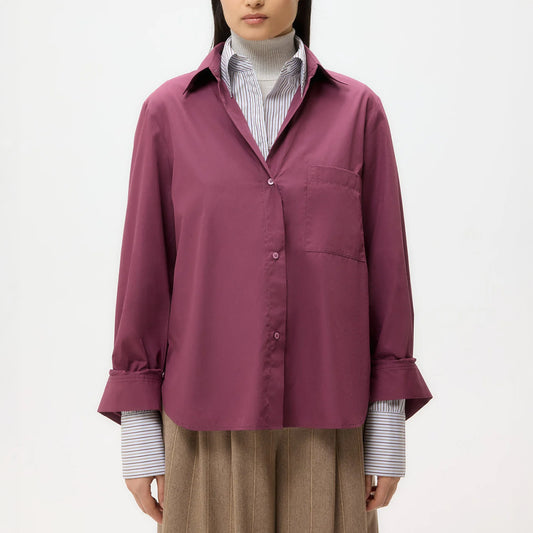 Next Morning Blouse in Crushed Violets