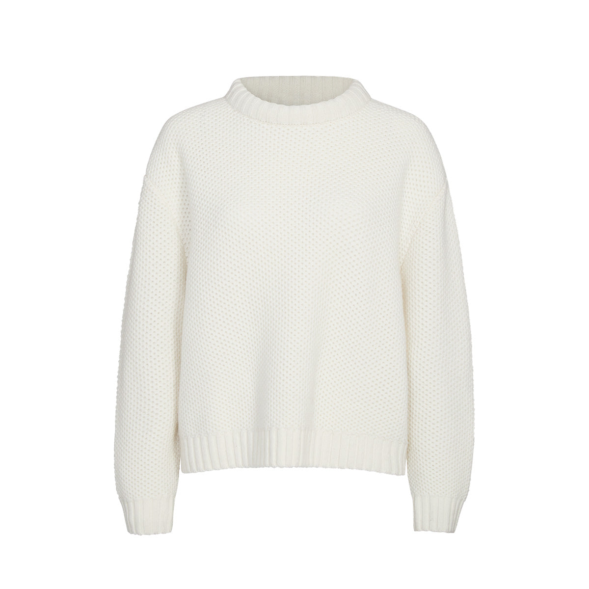 Waffle Thermal in Ivory Cashmere