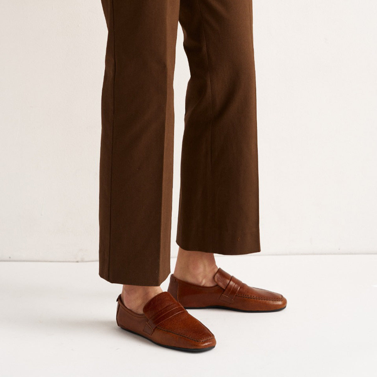 George Slipper in Cuoio