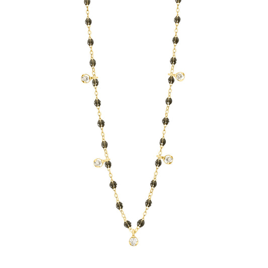 Classic Gigi Supreme 5 Diamond Necklace in Quartz