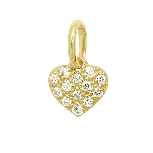 In Love Diamond Pendant in Yellow Gold