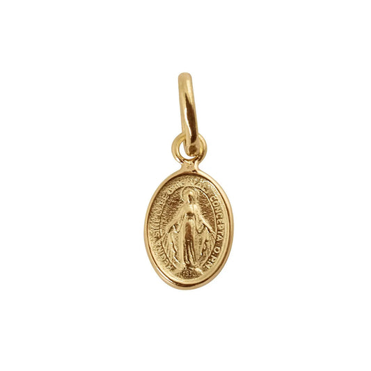 Madone Pendant in Yellow Gold