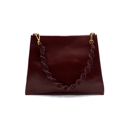Glynn Convertible Bag in Oxblood