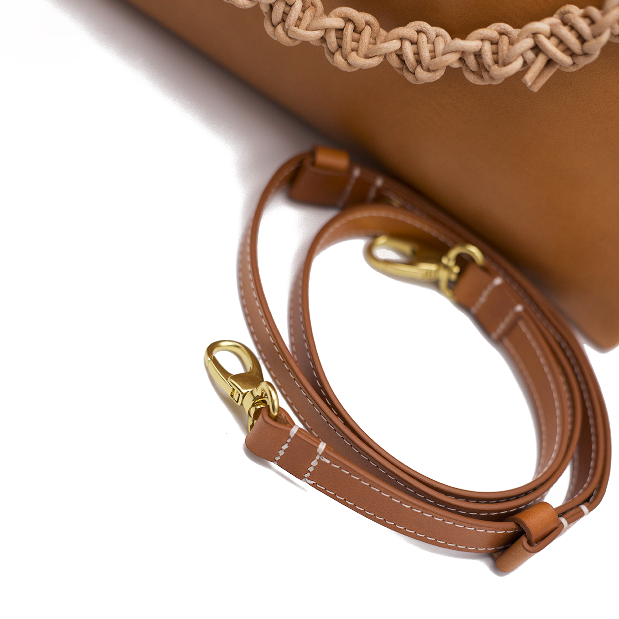 Glynn Convertible Bag in Saddle