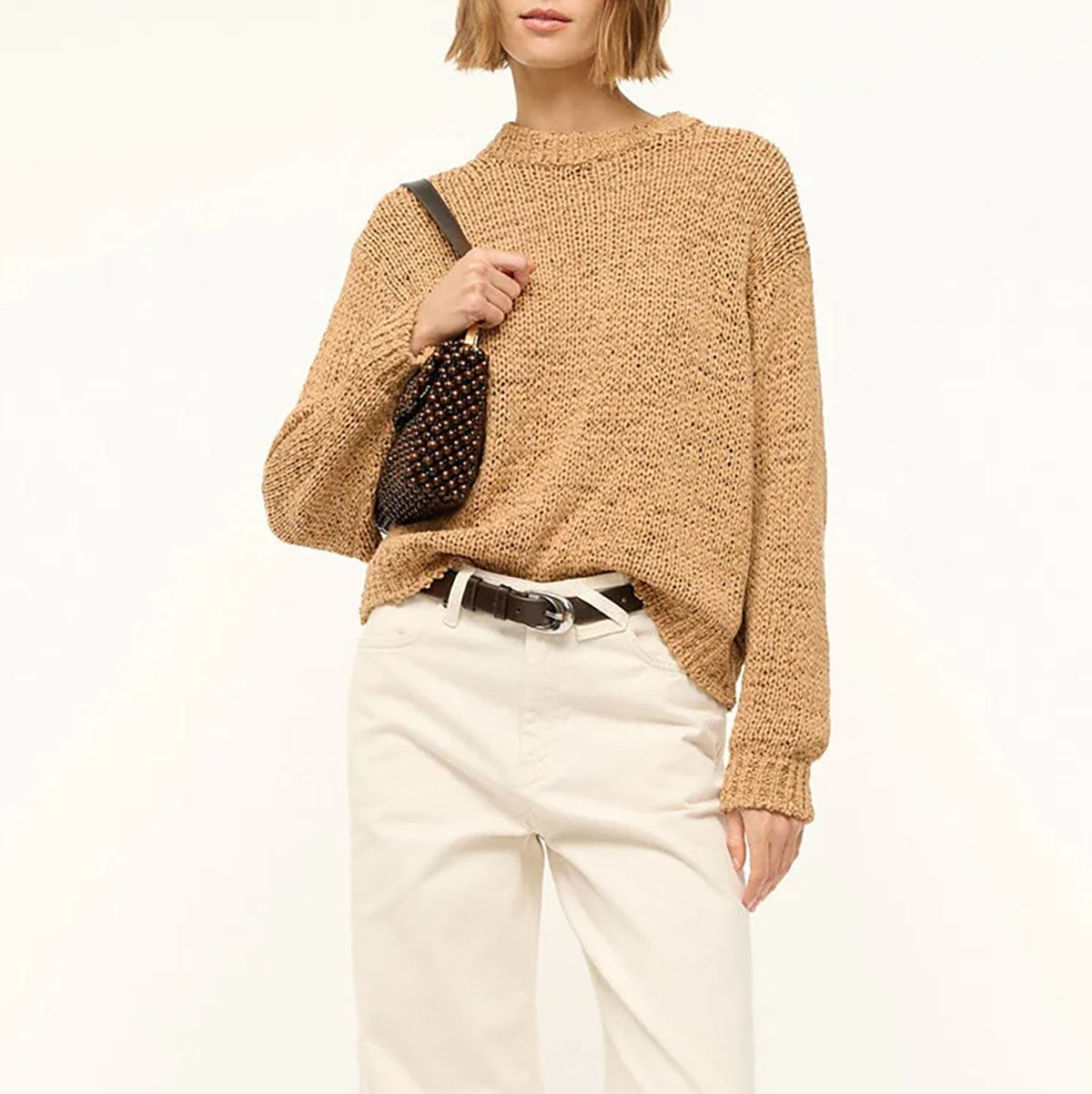 Timmy Shoulder Bag in Dark Brown