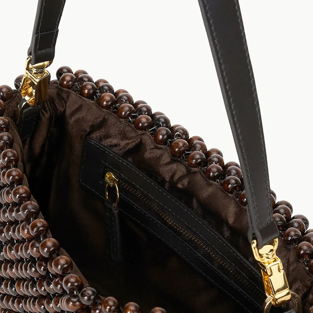 Timmy Shoulder Bag in Dark Brown