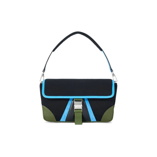 Tony Shoulder Bag in Black Pool