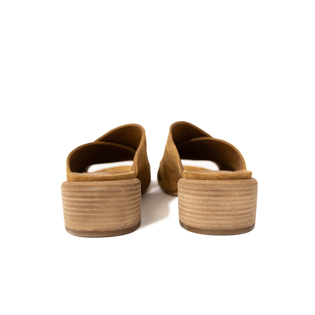 Hadry Suede Sandal in Birra