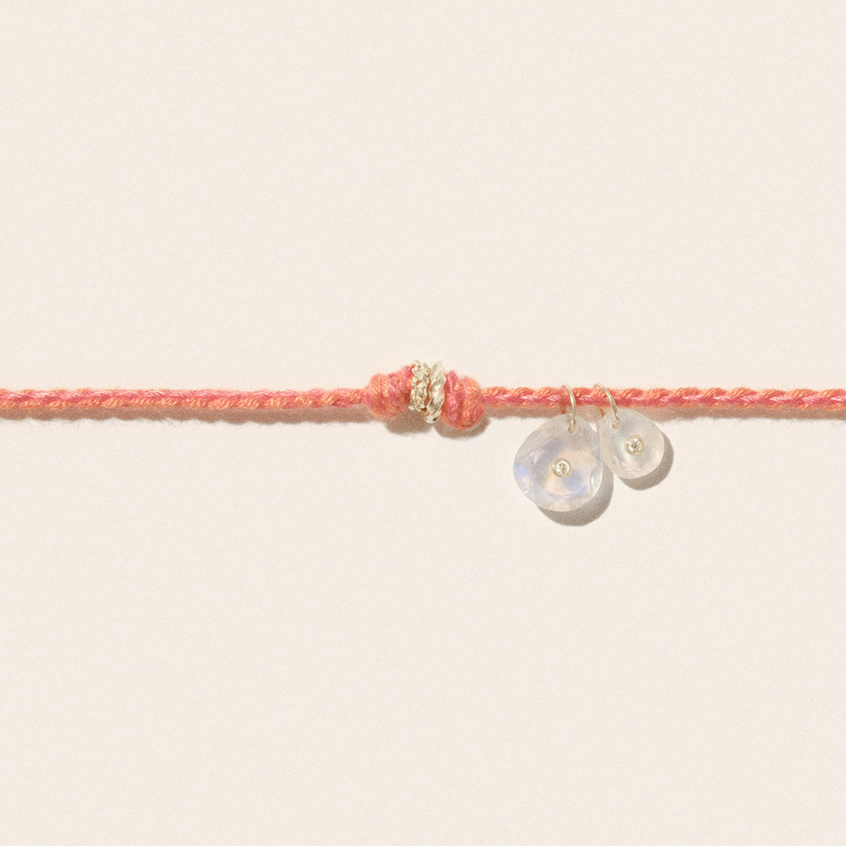 Holi Necklace in Moonstone