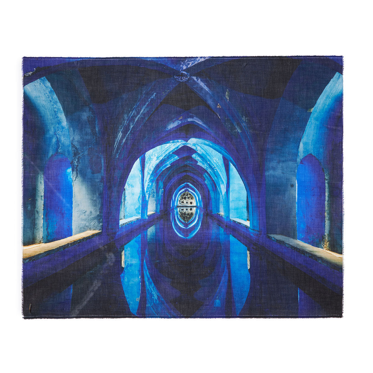 Alcazar Opera Scarf in Blue Purple