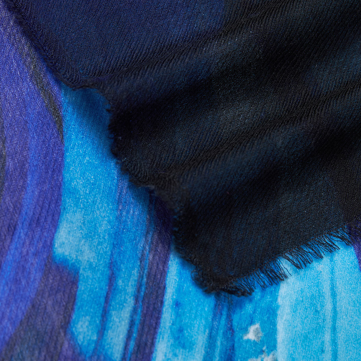 Alcazar Opera Scarf in Blue Purple