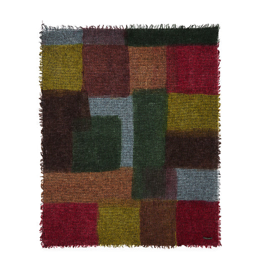 Markis Square Scarf in Multi Geometric