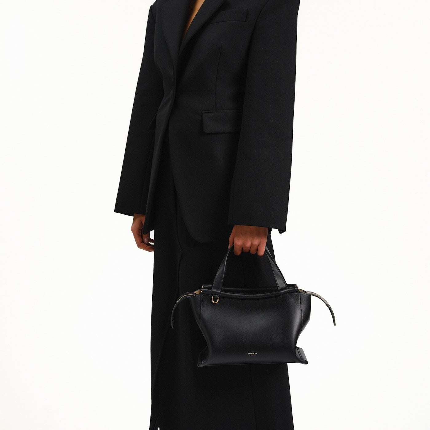 Ida Handbag in Black Leather