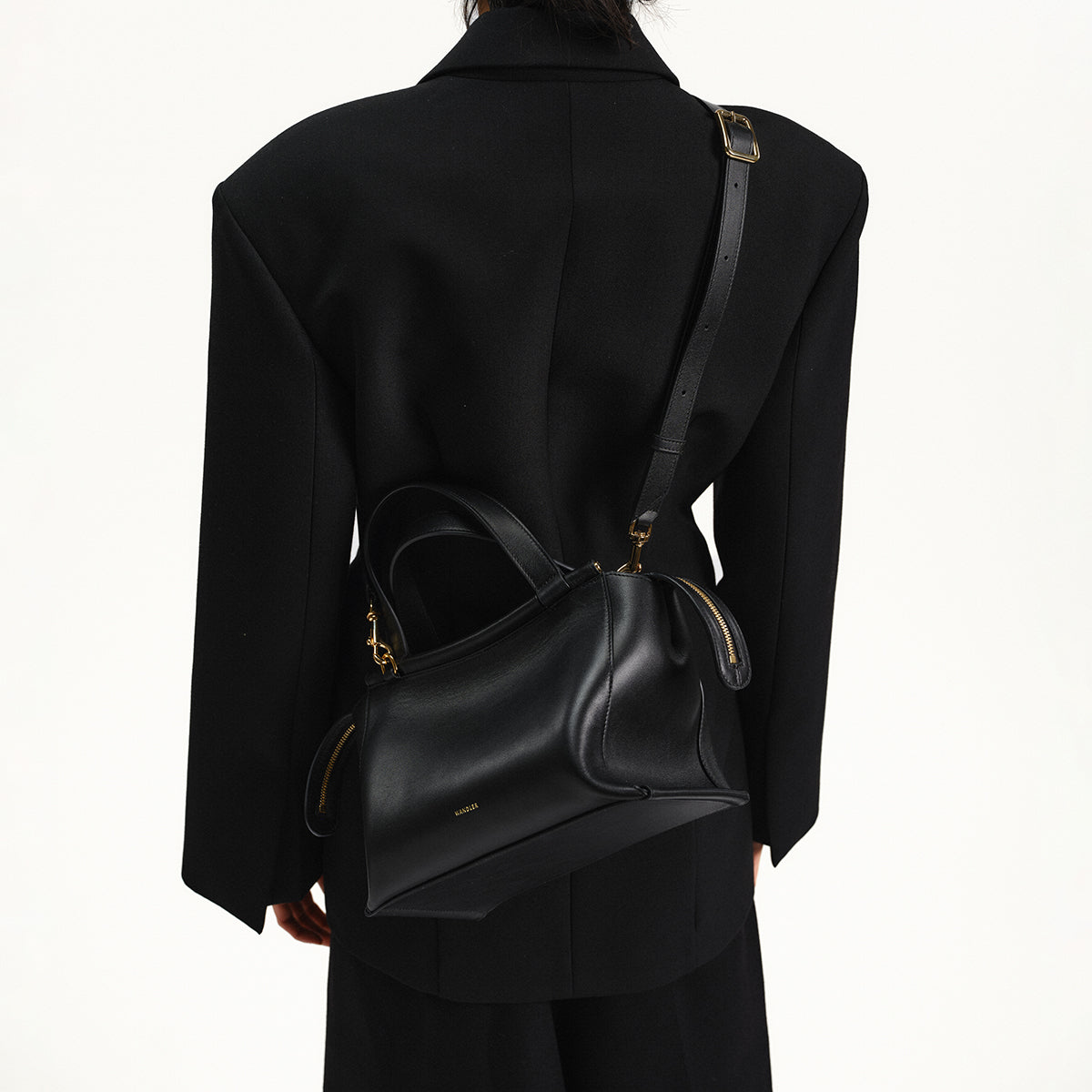 Ida Handbag in Black Leather