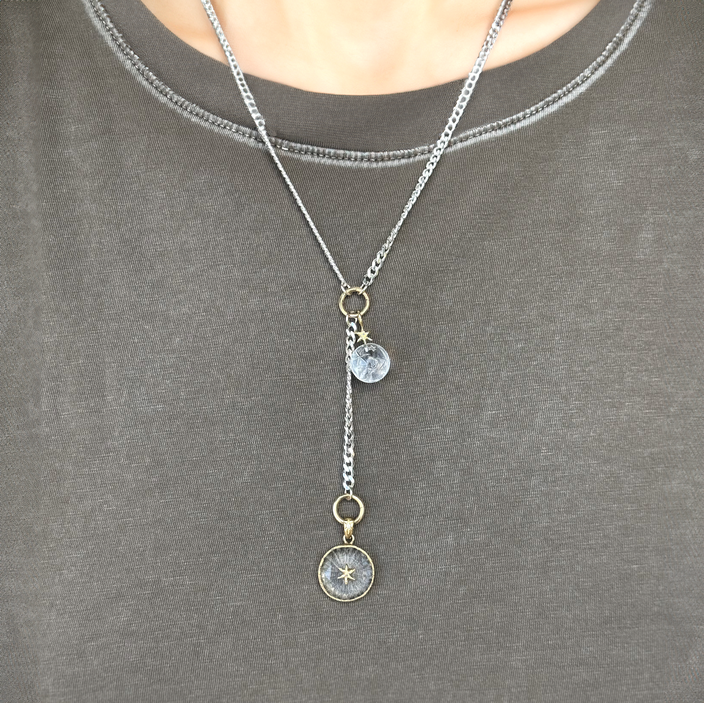 Small Starry Orb Pendant