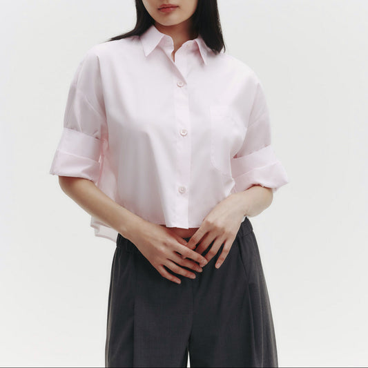 Next Ex Blouse in Pale Pink