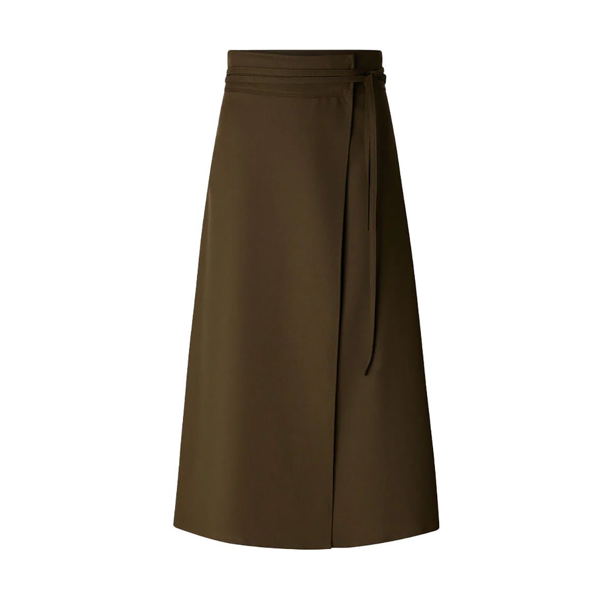 Reine Wrap Skirt in Khaki