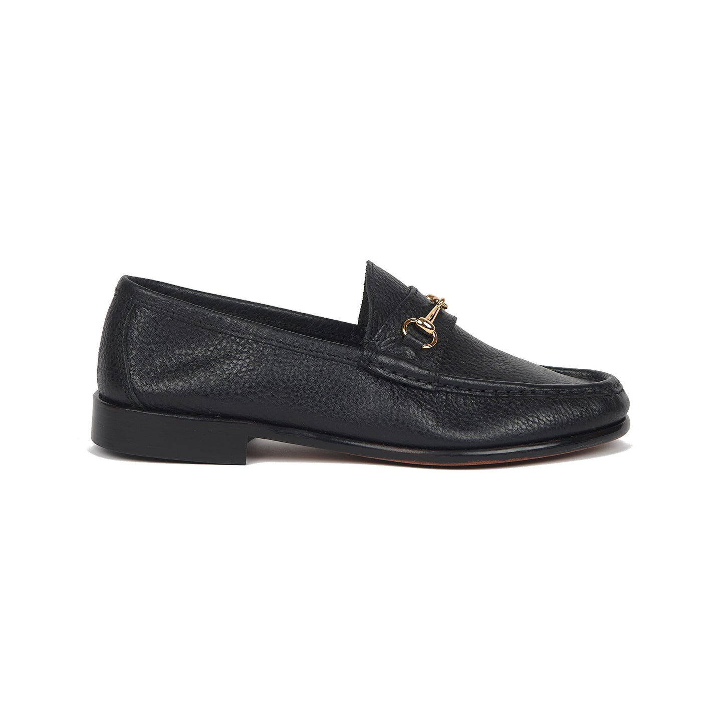 Bit Loafer in Black Leather