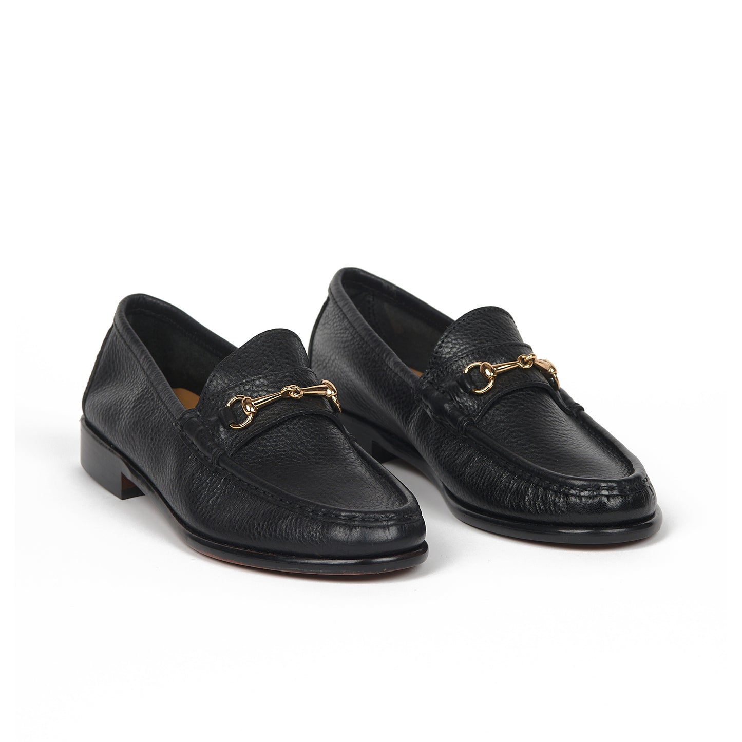 Bit Loafer in Black Leather