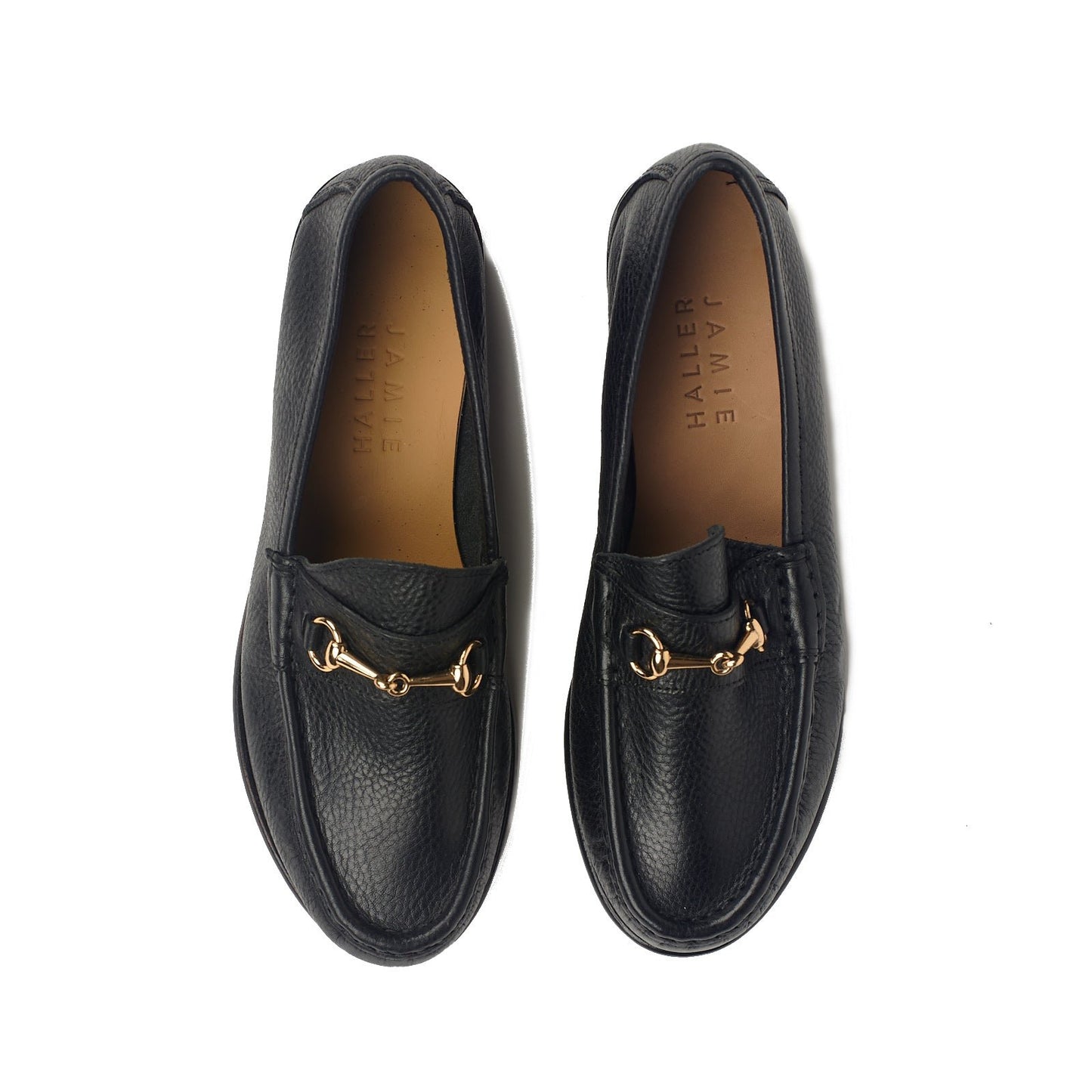 Bit Loafer in Black Leather