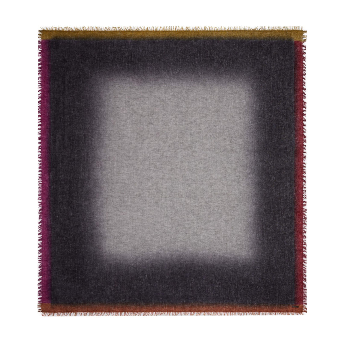 Kamala Wool Blend Scarf in Grey