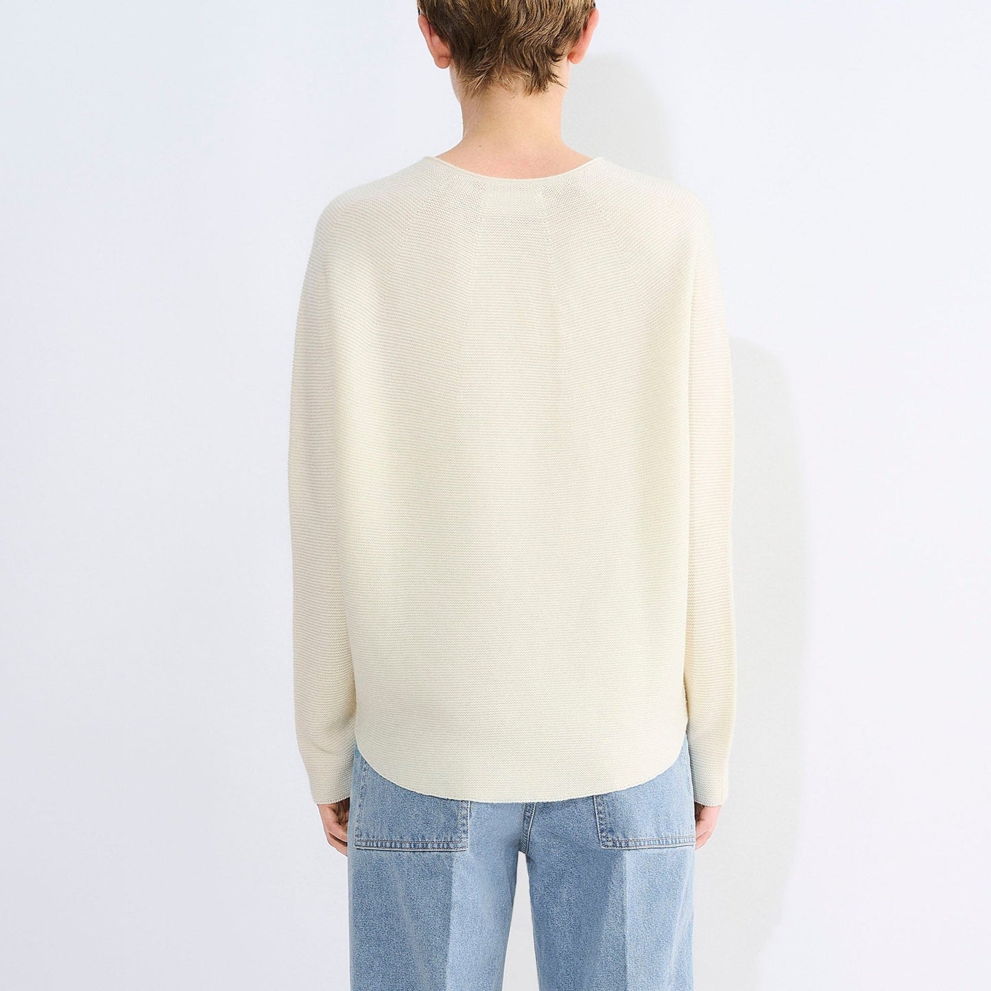 Kopan Knit Sweater in Off White