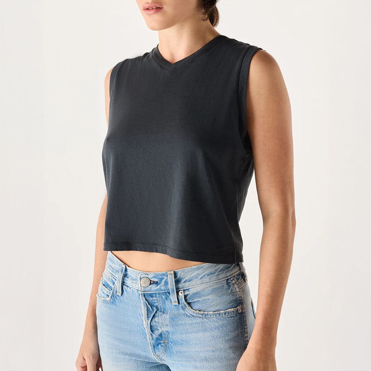 June Tank in Vintage Black