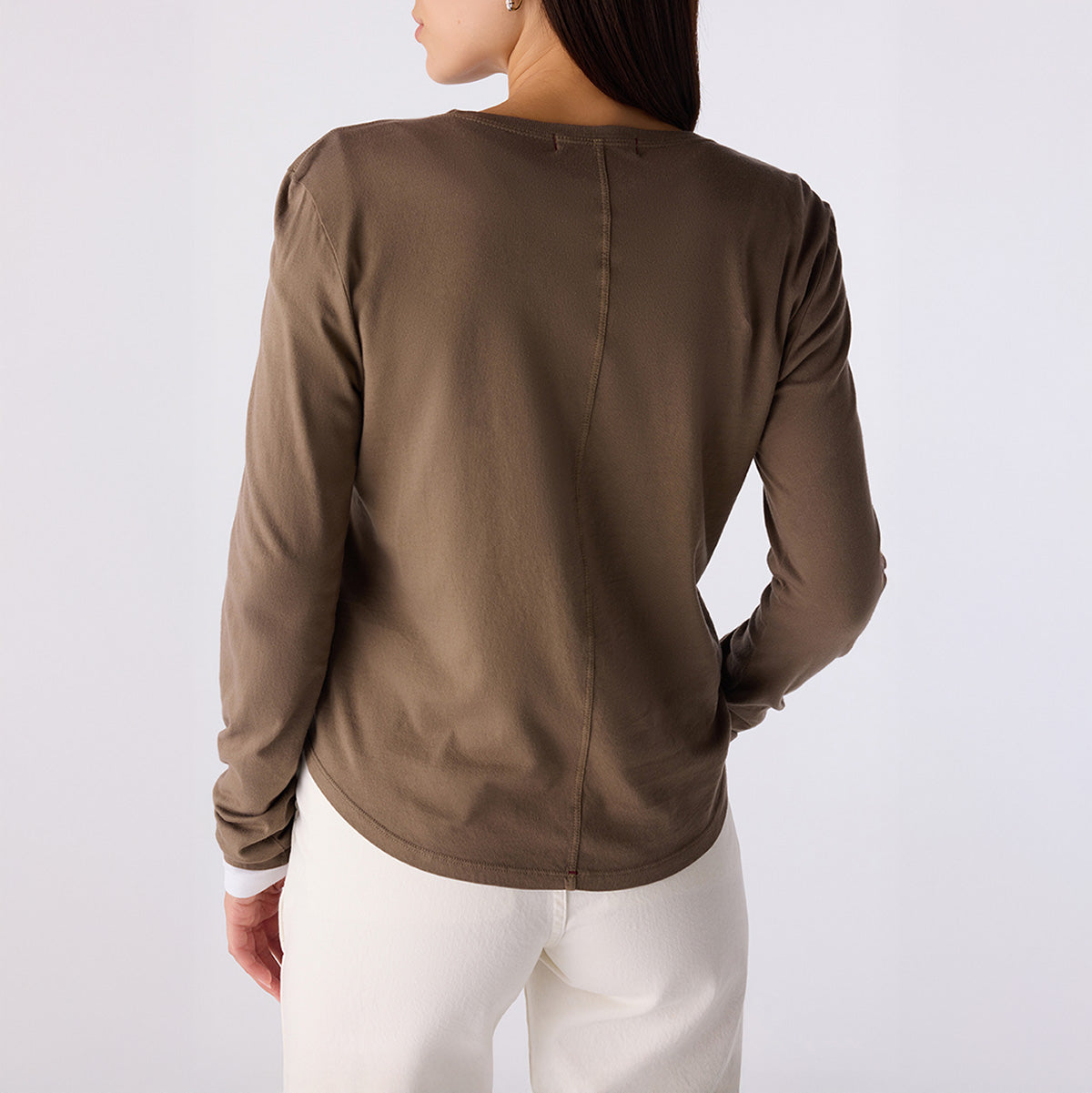 Quinn Longsleeve Tee in Root