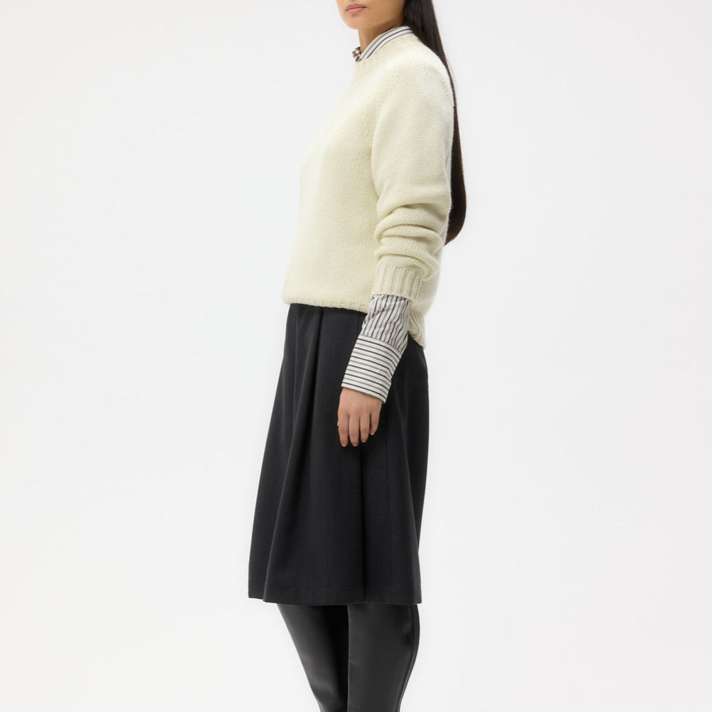 New Jill Crewneck in Washed Aloe