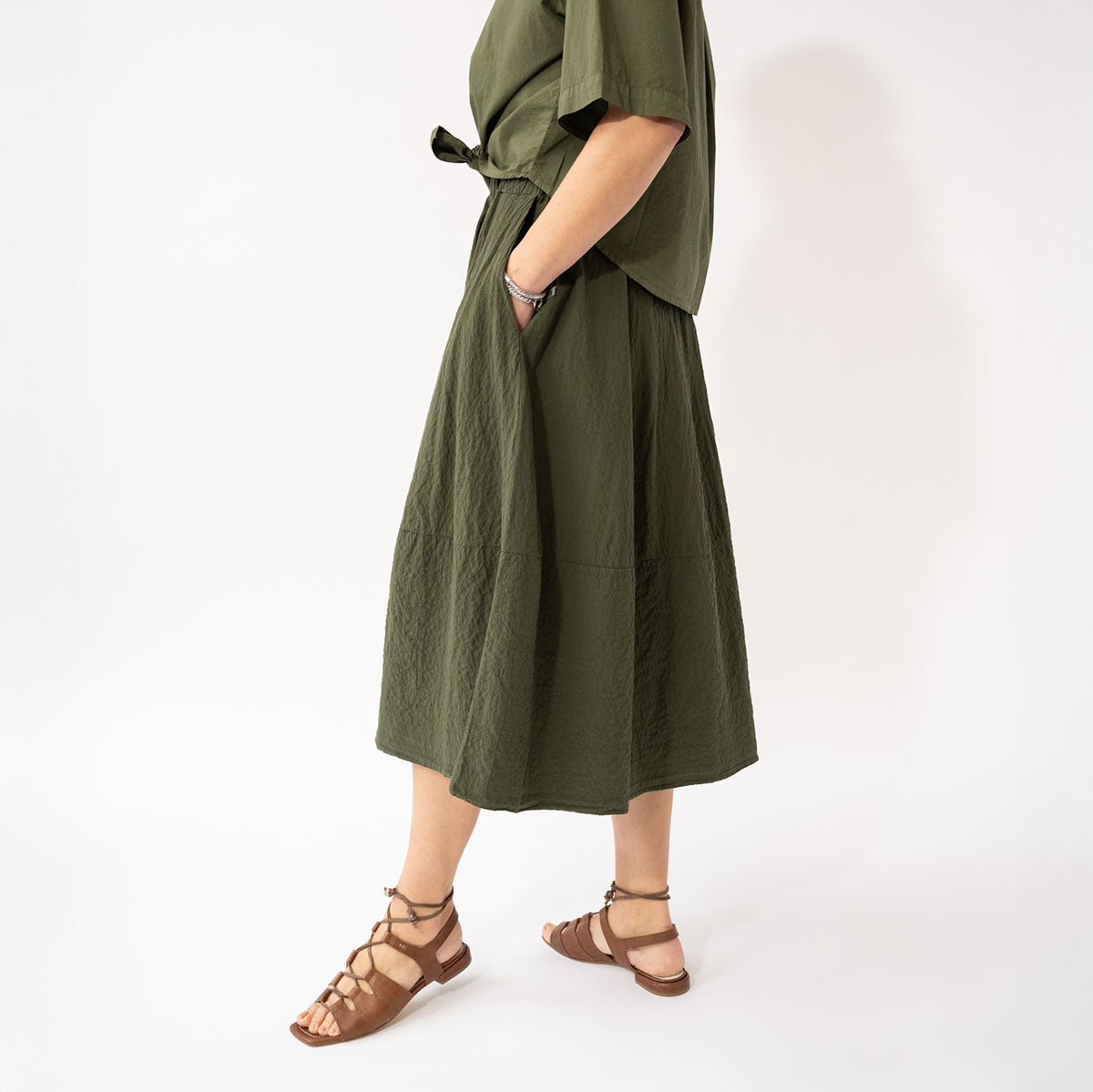 Gea Skirt in Olive