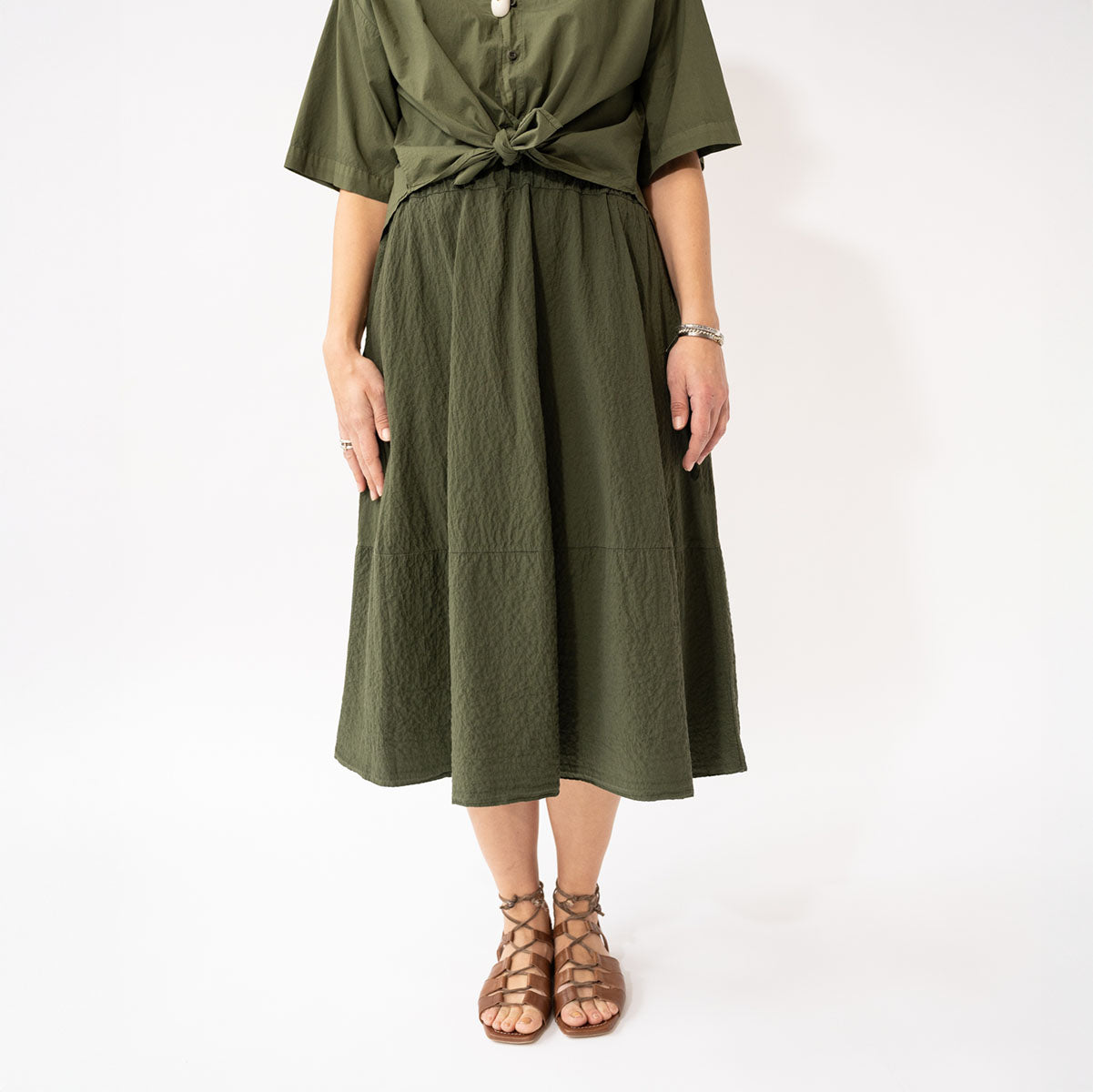 Gea Skirt in Olive