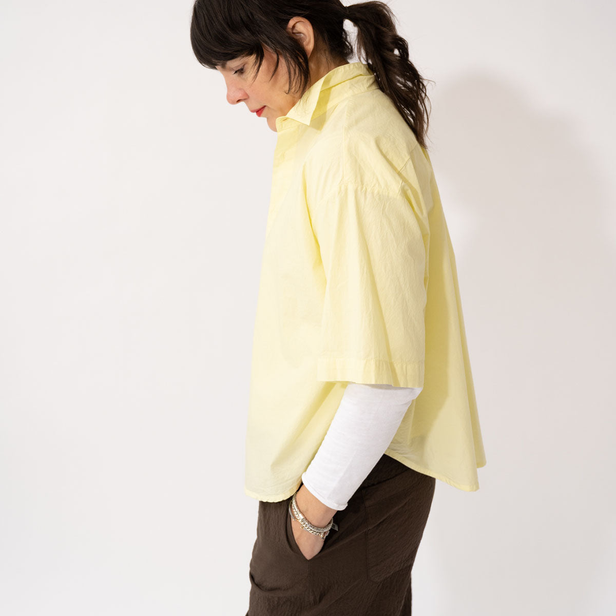 Egadi Blouse in Citronella